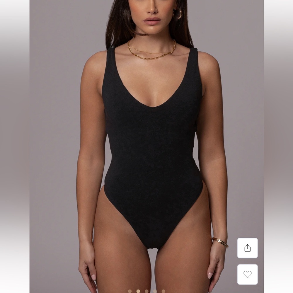 JLUXLABEL Black bodysuit